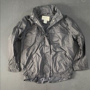 Vintage Eddie Bauer Black Windbreaker Sz M